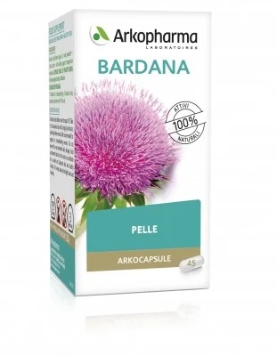 ARKOPHARMA Arkopharma Complément alimentaire à base de bardane 45 capsules Santé de la peau