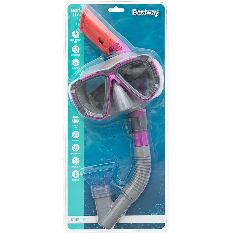Bestway Dykkermaske 14 med snorkel, Dominator