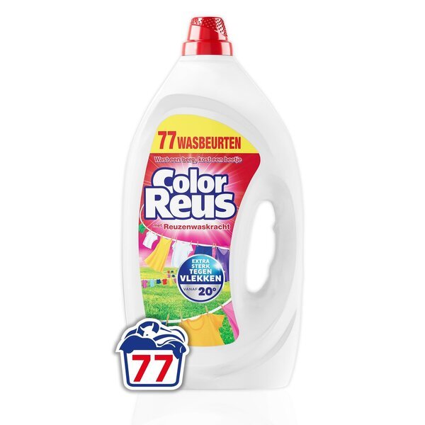 Tekući deterdžent za rublje White Giant Color Giant, 3465 ml, 77 pranja