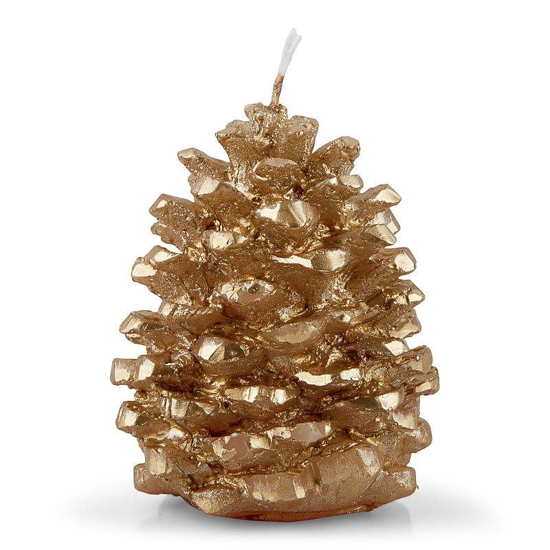 Konljus 8 cm guld