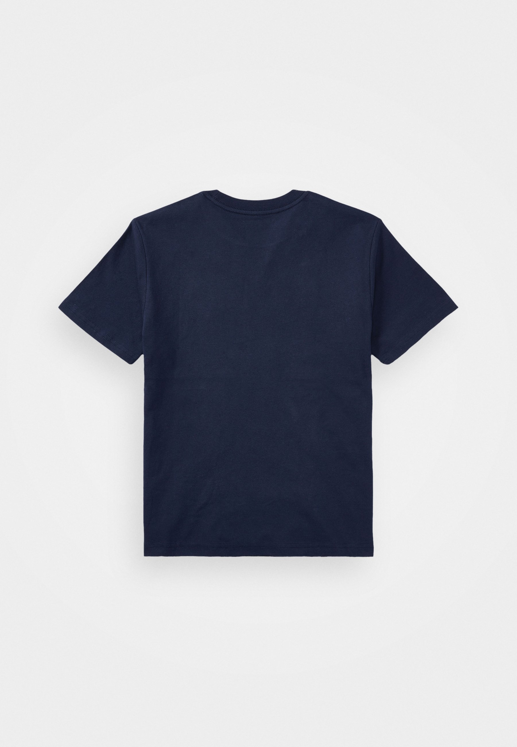 Polo Ralph Lauren T-shirt met ronde hals van katoenen jersey - Basic T-shirt - marineblauw