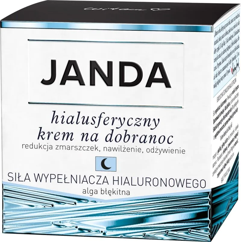 Janda Siła Wypełniacza hialuronowego Hialusferyczny krem na dobranoc 50ml