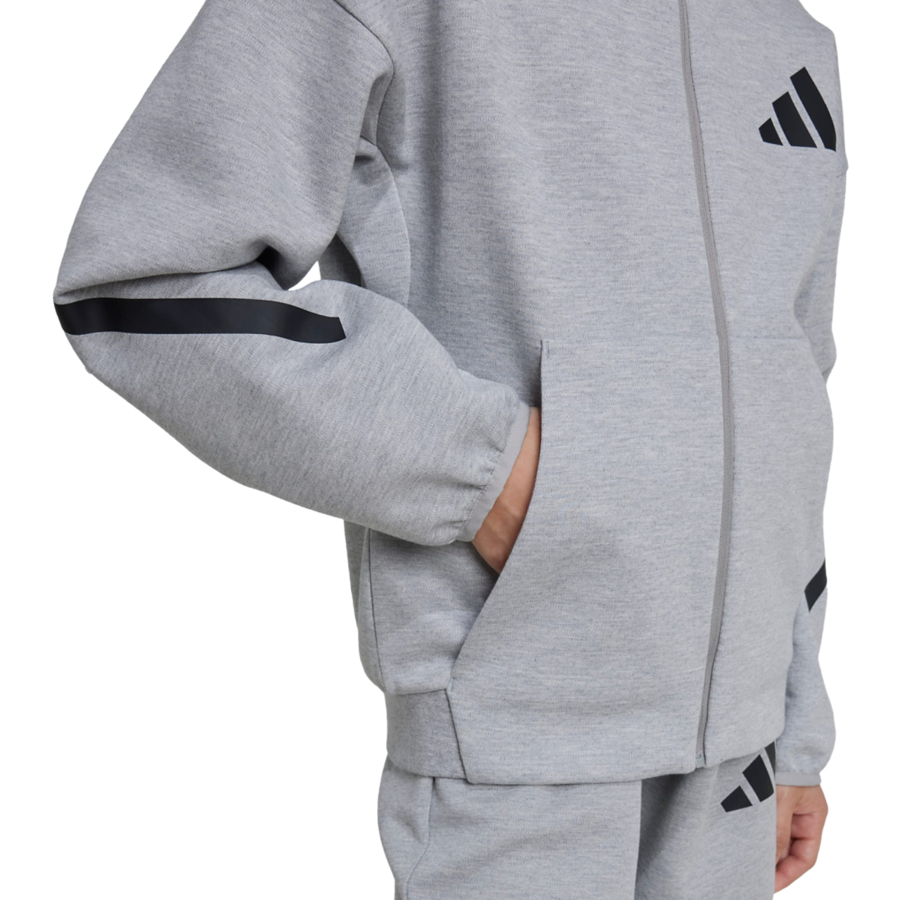 adidas ZNE hættetrøje med lynlås