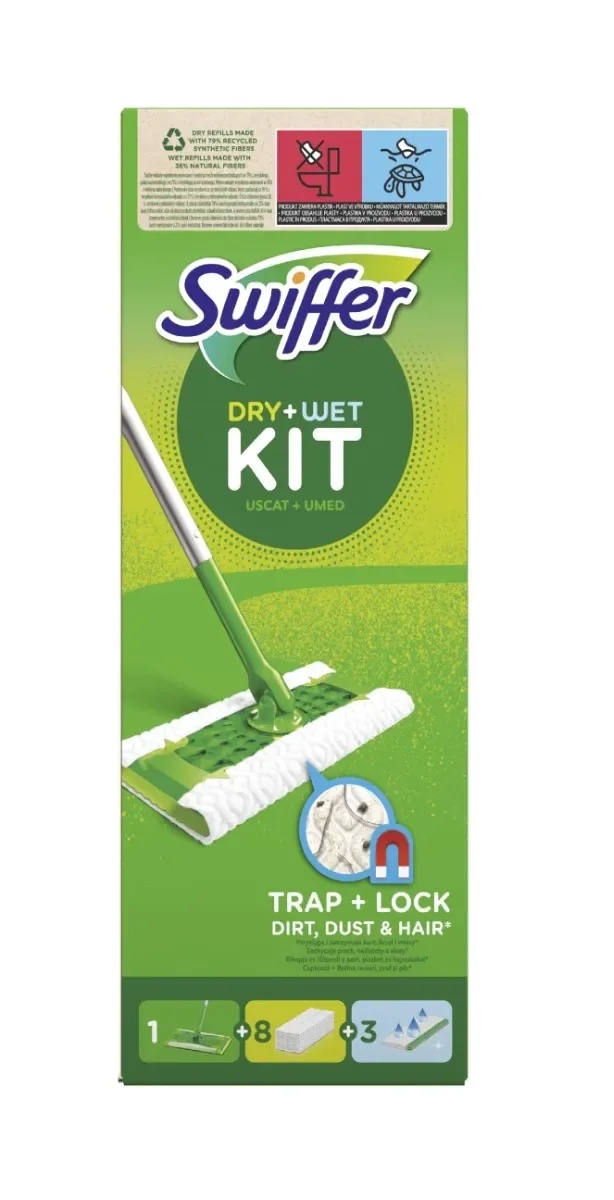 SWIFFER Swiffer Sweeper Nat en Droog Reiniging Huishoudelijke Schoonmaakset