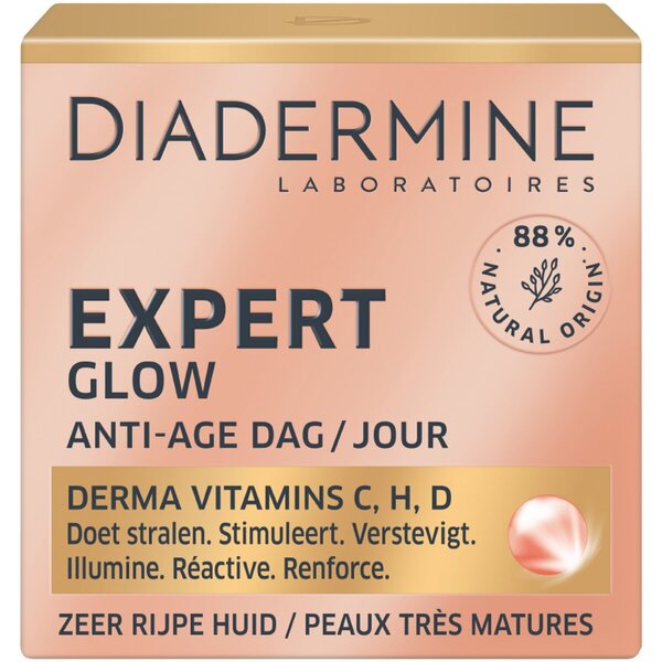 Diadermine Expert Active Glow Dagcreme<br>50ml - Moden hud