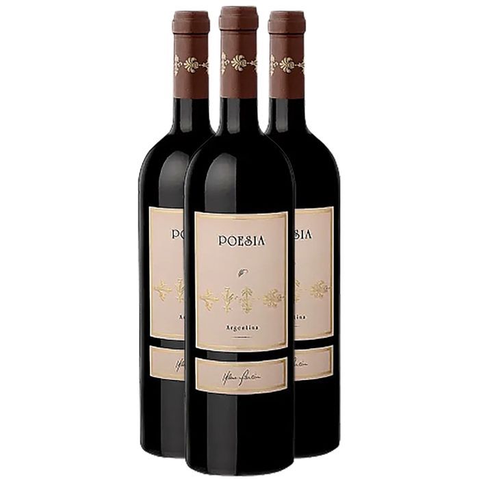 Bodega Poesia Argentine Mendoza 2007 - Vin Rouge d' Argentine (3x75cl)