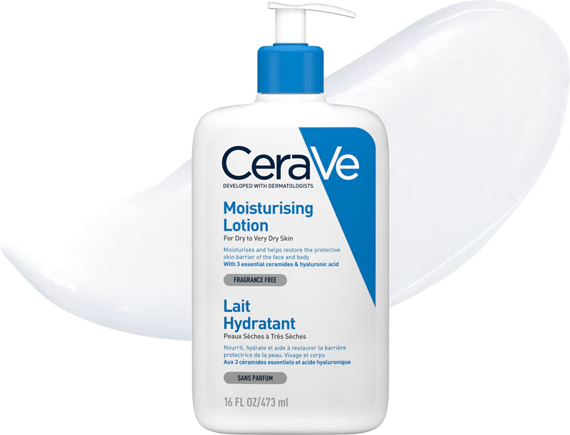 CeraVe Moisturizers Lotion hydratační mléko na obličej a tělo pro suchou a velmi suchou pleť