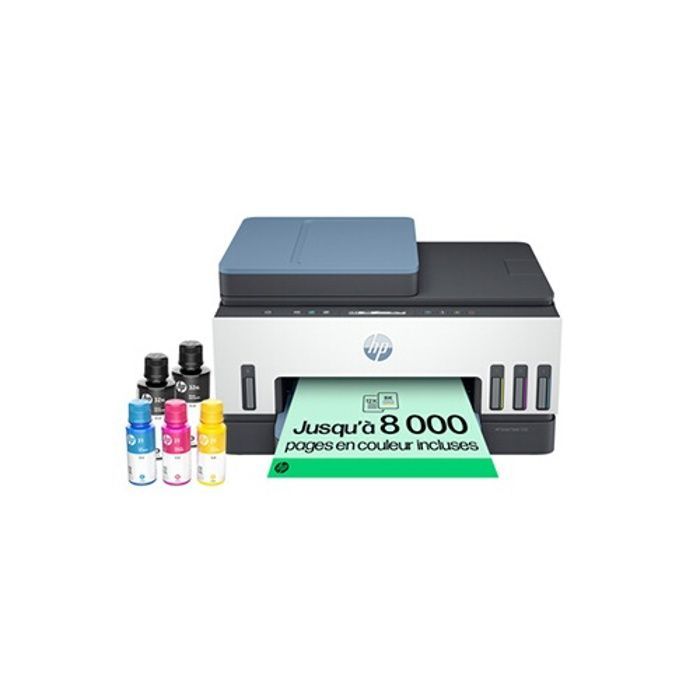 Imprimante tout-en-un HP Smart Tank 7306 couleur à réservoir d’encre