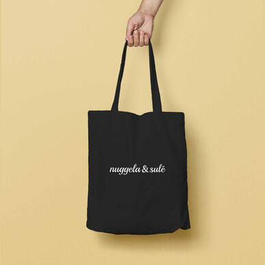 Nuggela & Sulé Black Tote Bag 1 jednotka 1 jednotka