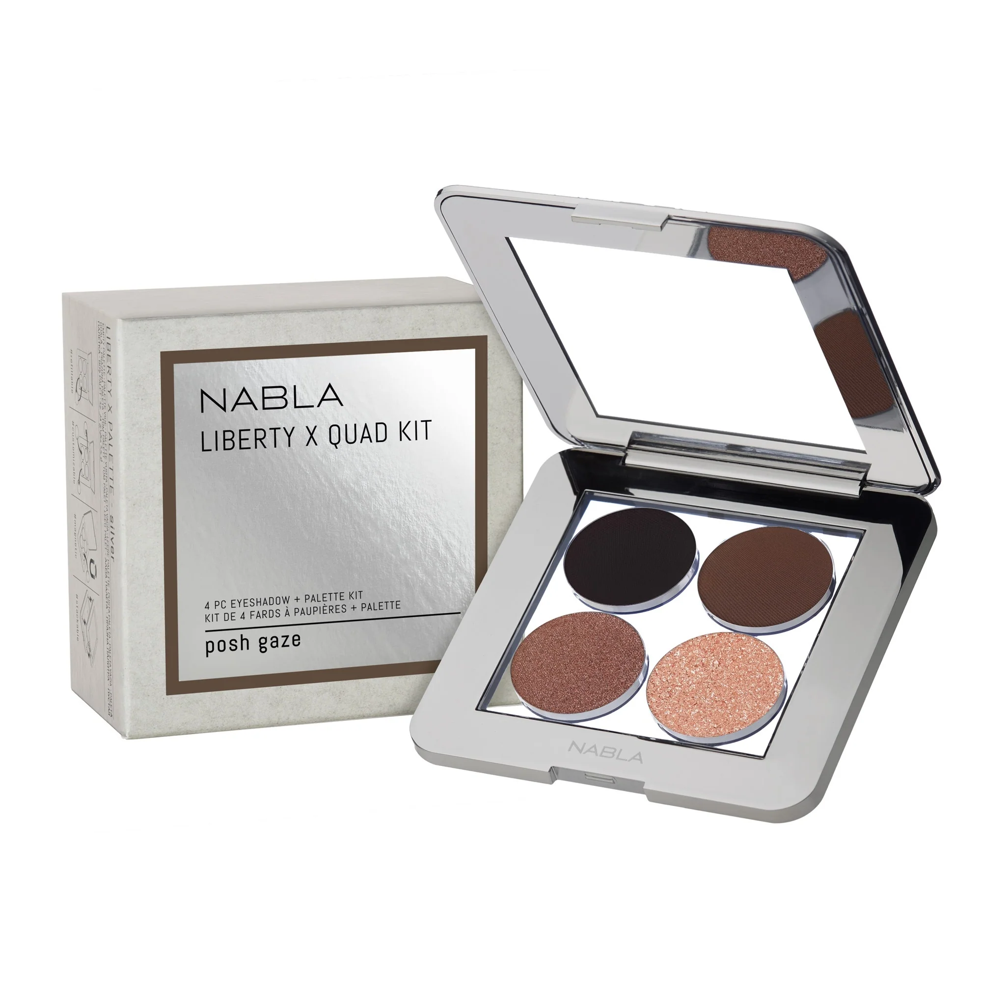 Occhi Liberty X Quad Kit - Palette occhi, Ombretto compatto