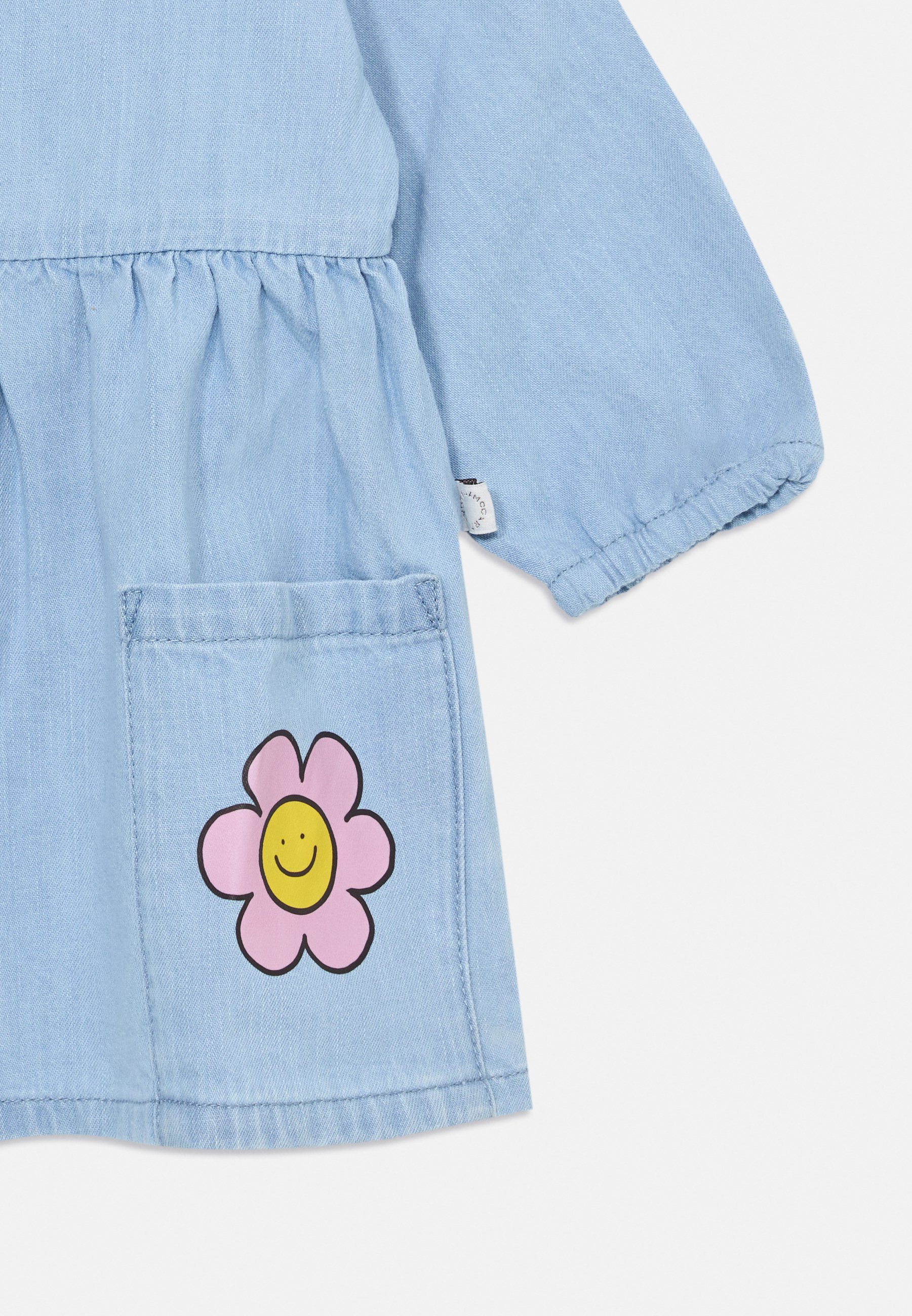 Stella McCartney Kids BABYJURK - Denim jurk - azuurblauw