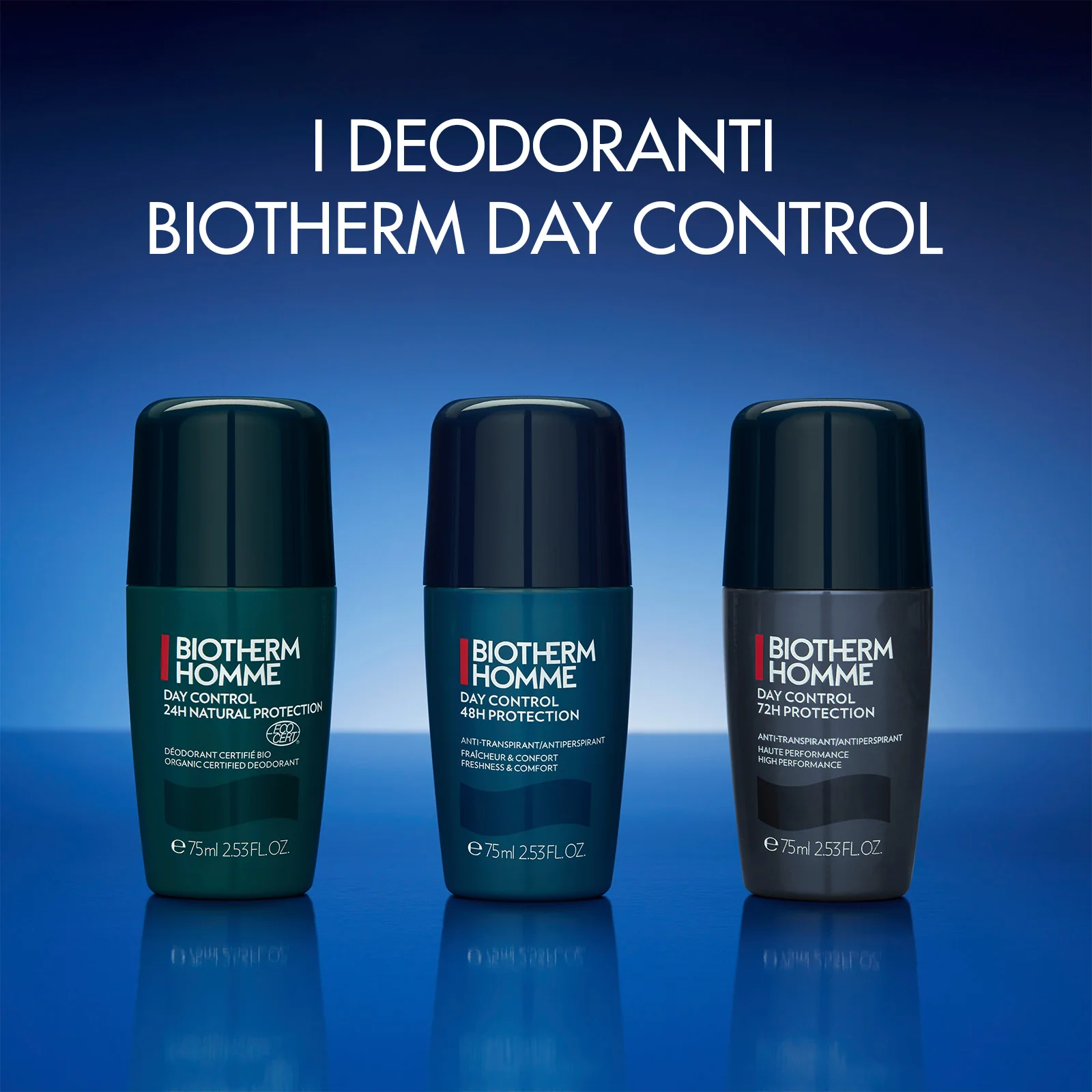 Biotherm Homme 48H Day Control Protection Roll-On - Deodoranti