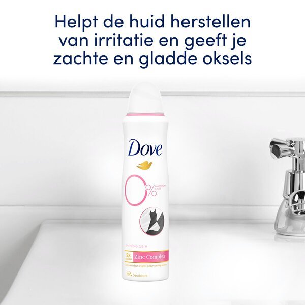 Dove 0% hliníkový dezodorant Invisible Care 150 ml