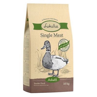 Lukullus Croquettes pressées à froid pour chiens, format économique 2 x 10 kg