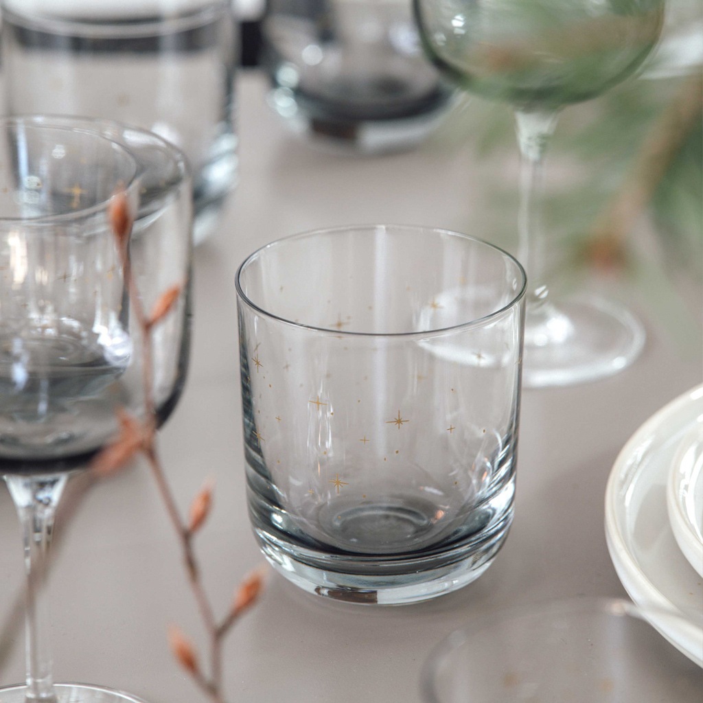Villeroy & Boch vandglas, 2-delt sæt “Winter Glow” – 1 stk.