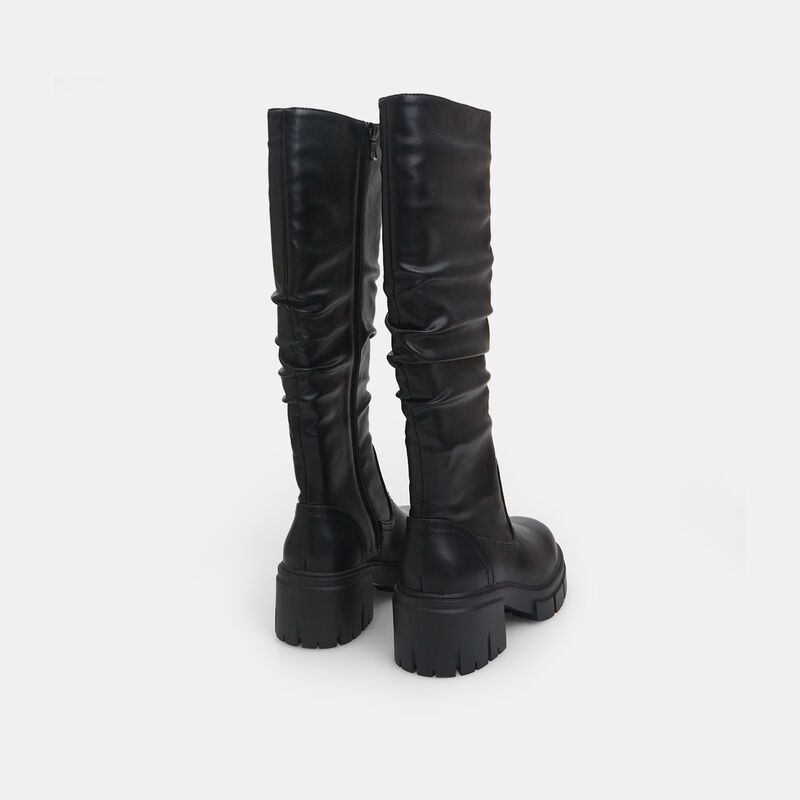 Buty damskie z podeszwą gąsienicową