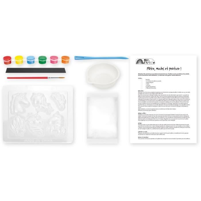 Kit de création de magnets Licorne - Loisir Créatif - MAIN D'ARTISTE - Dès 5 ans