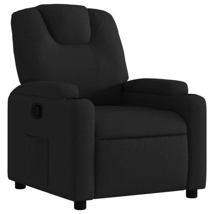 Poltrona reclinável vidaXL, cadeira de relaxamento com encosto, assento com apoios de braço acolchoados para sala de estar, moderna, 372367
