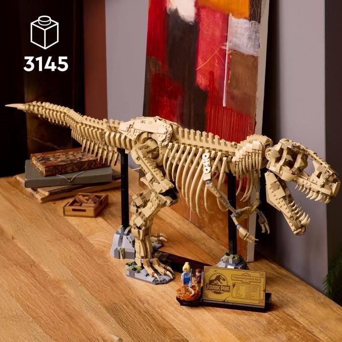 LEGO Jurassic World 76968 Exclusive to Cdiscount Dinosaur Fossils: Tyrannosaurus Rex - For Adults