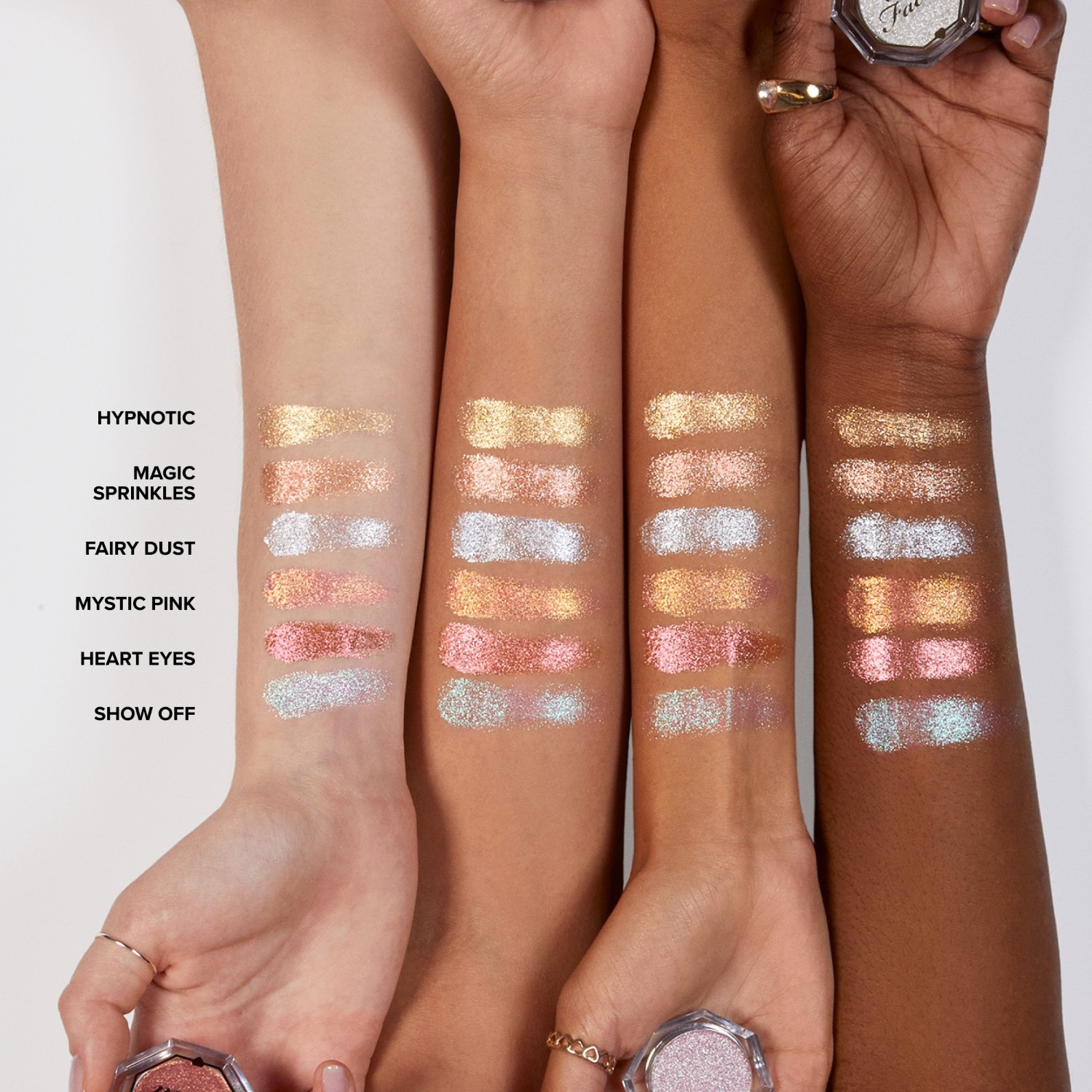 Oční stíny Too Faced Disco Crush – 1,5 g