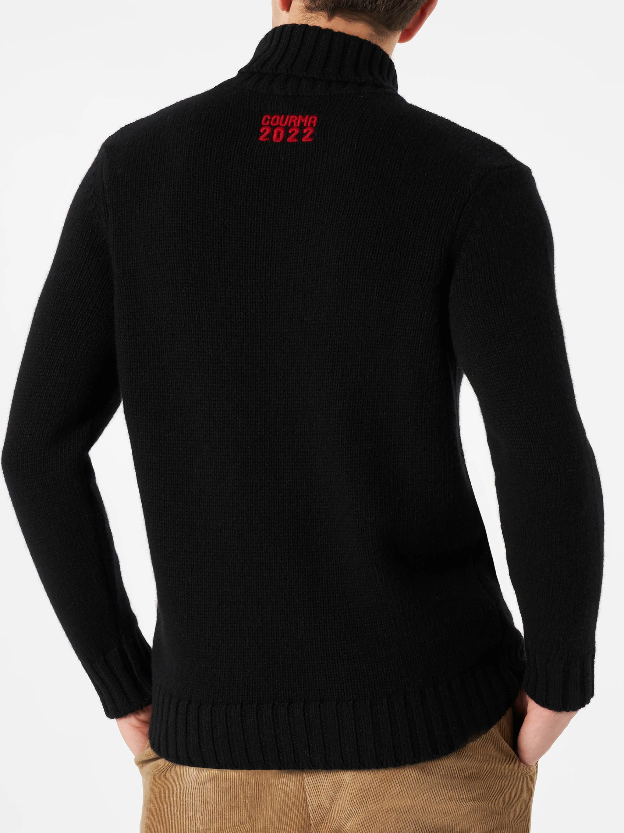 Super G Herren-Rollkragenpullover mit Stickerei | SUPER G SPEC EDITION