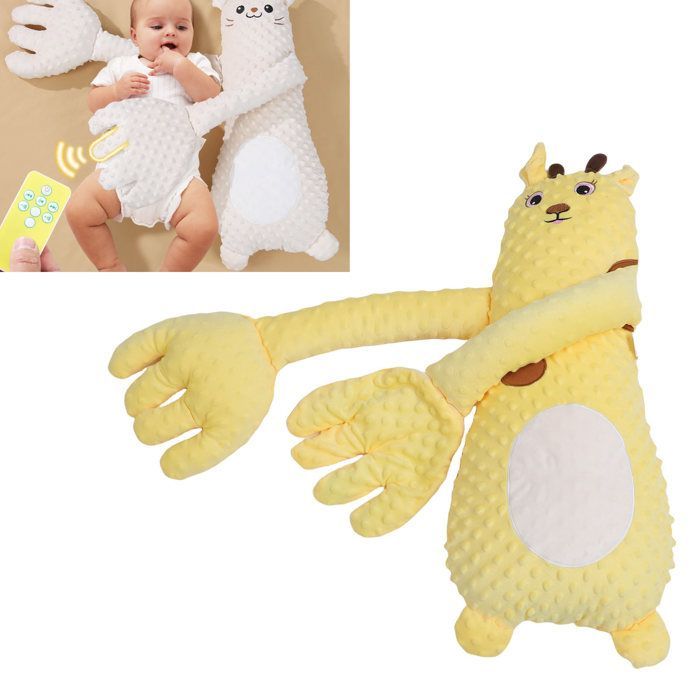 SHI- Palme endormi bébé Baby Sleeping Palm avec télécommande haricot rouge remplissage jeux accessoire