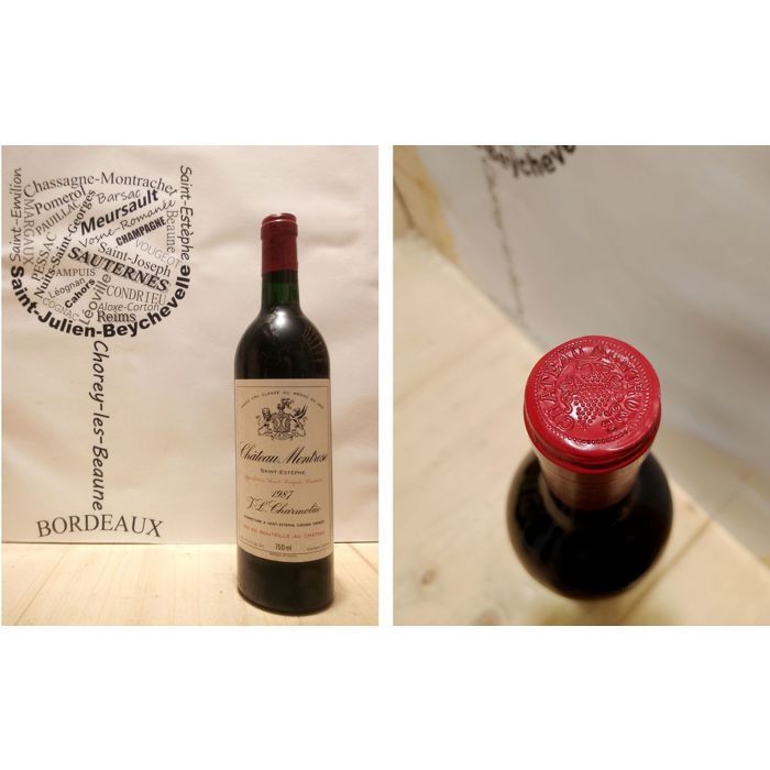 Château Montrose 1987 - Saint-Estèphe - 2.º Cru Classé - 75 cl - Tinto