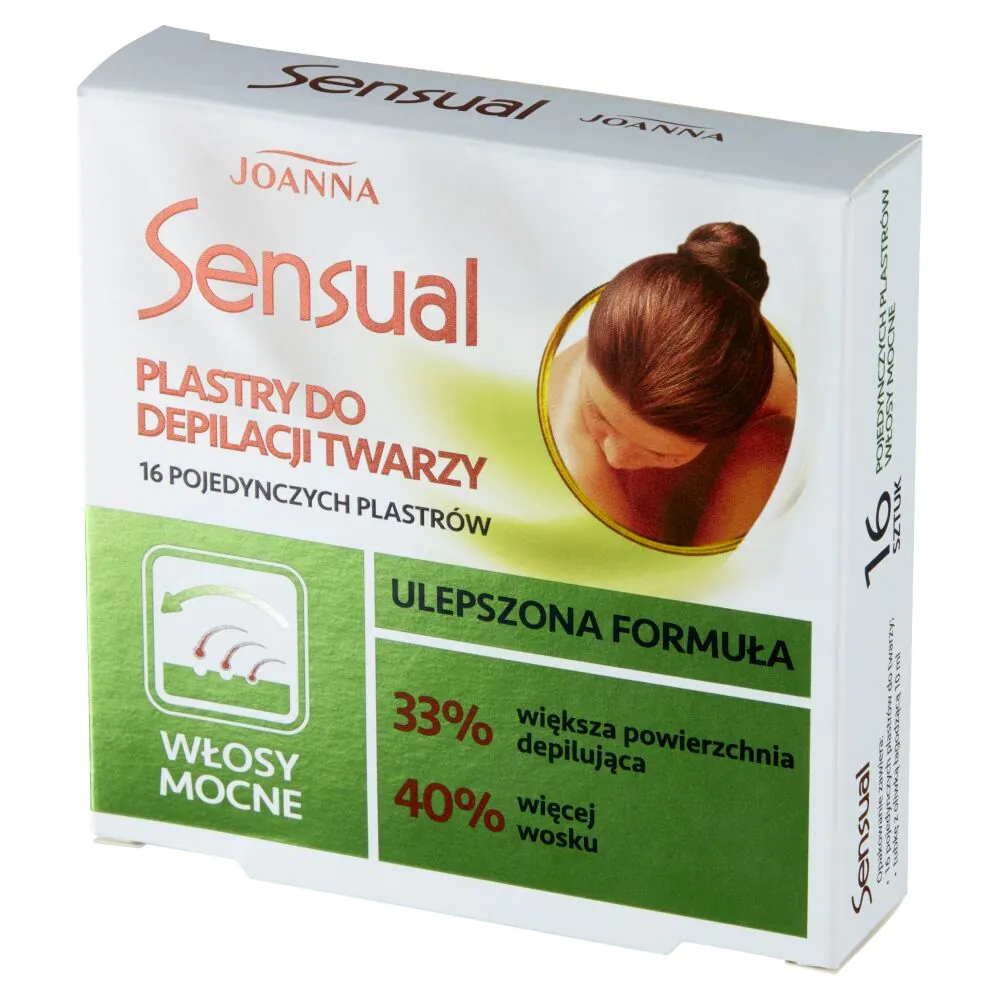 Joanna Sensual Plastry do depilacji twarzy