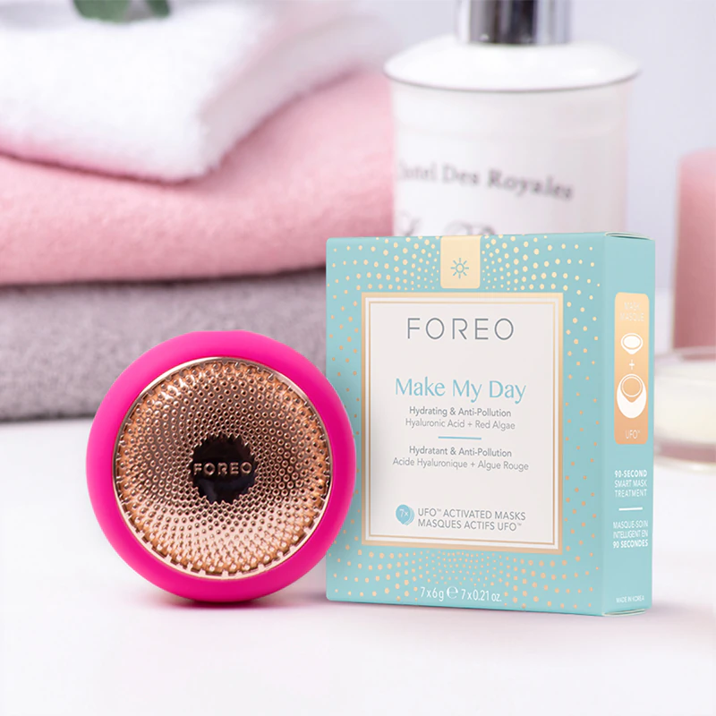 Máscara facial protetora e hidratante FOREO UFO™ Make My Day