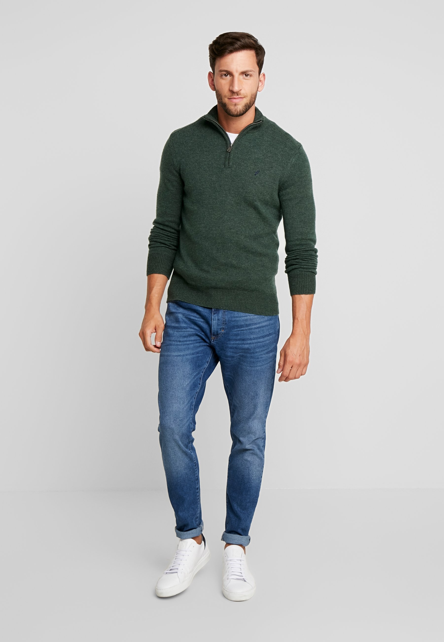 Maglione Pier One - verde scuro screziato
