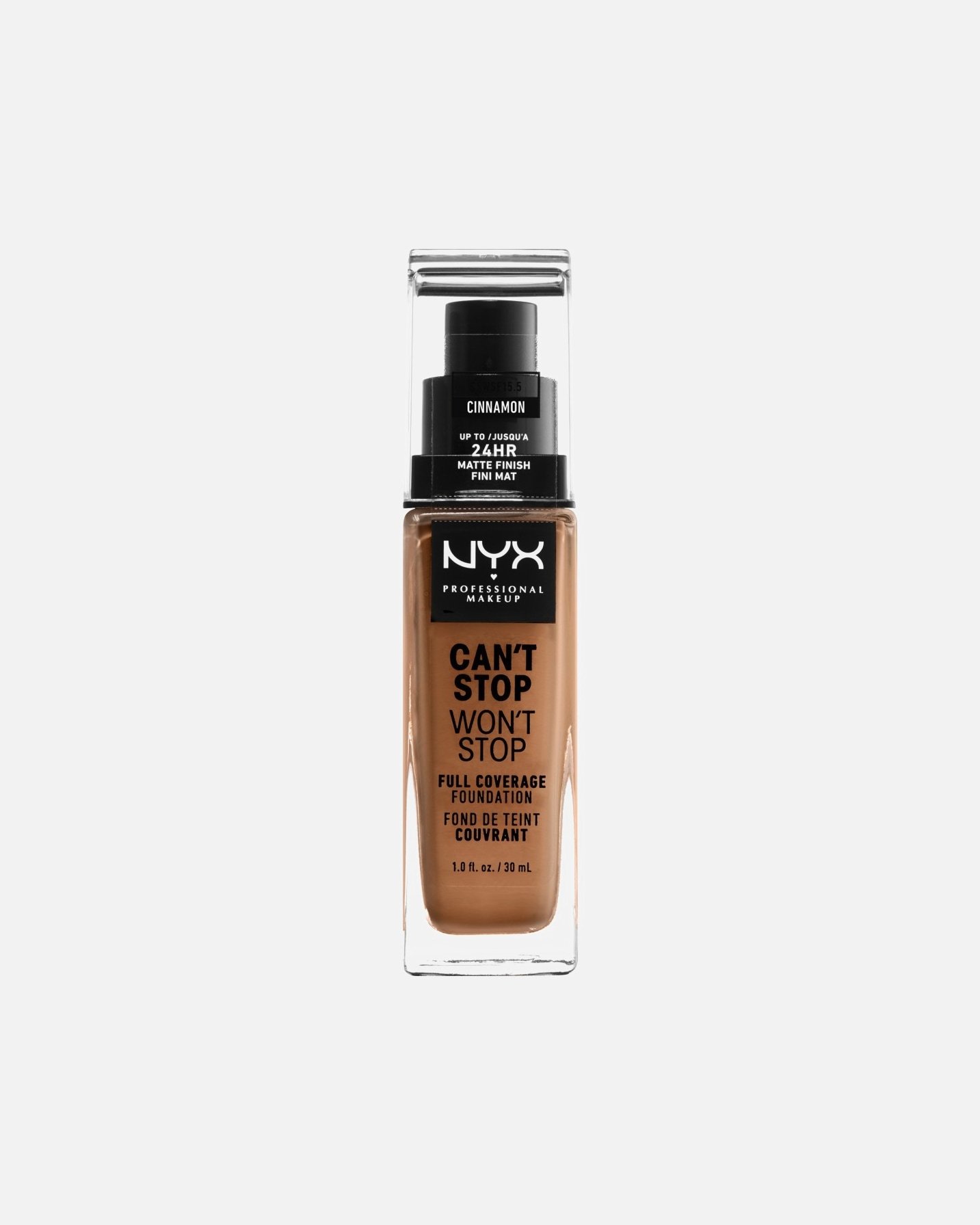NYX Professional Makeup Foundation podlaga za ženske Can't Stop Won't Stop Full Coverage - 30 ml