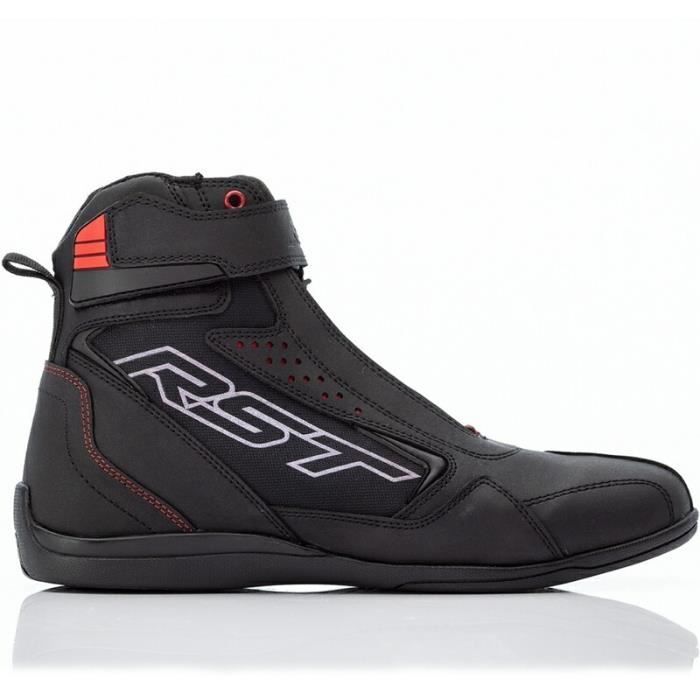 Botas de moto RST Frontier - negro/rojo - 39