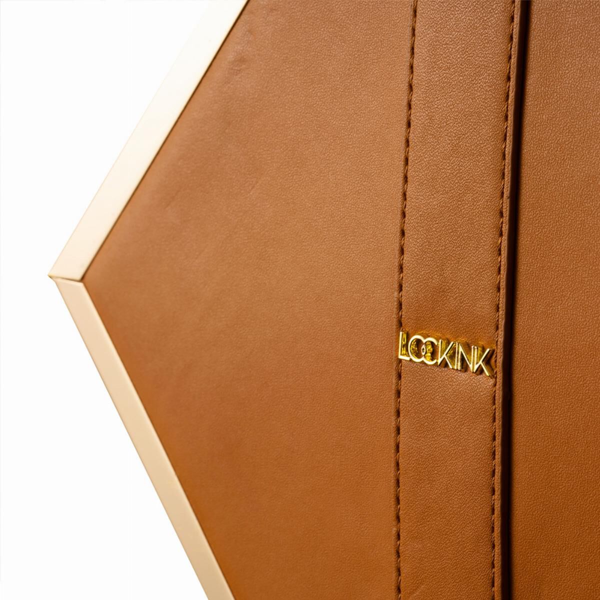 Lockink Mysterious Square Kink Tasche Braun