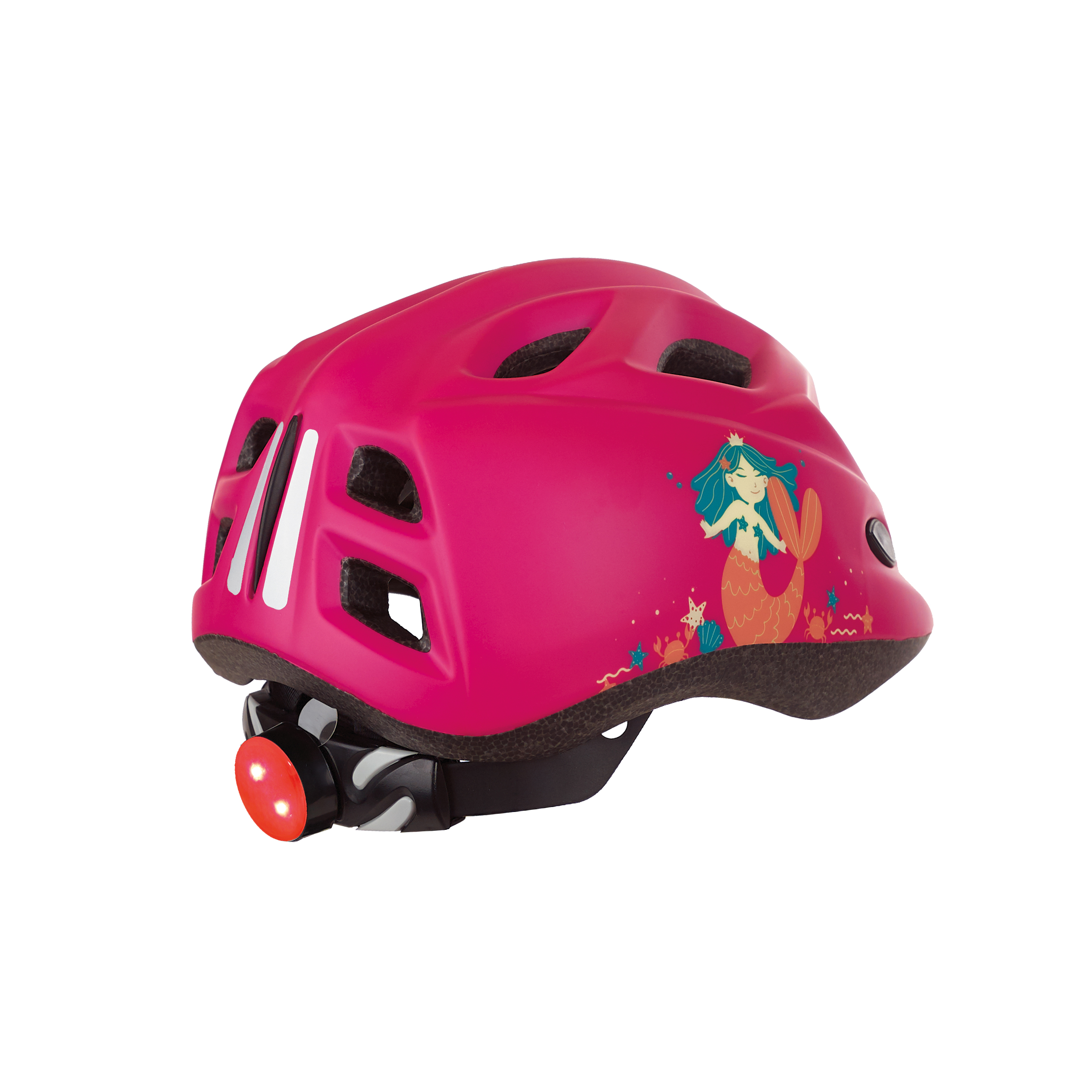  Polisport Kinderhelm Luz LED-Sirene