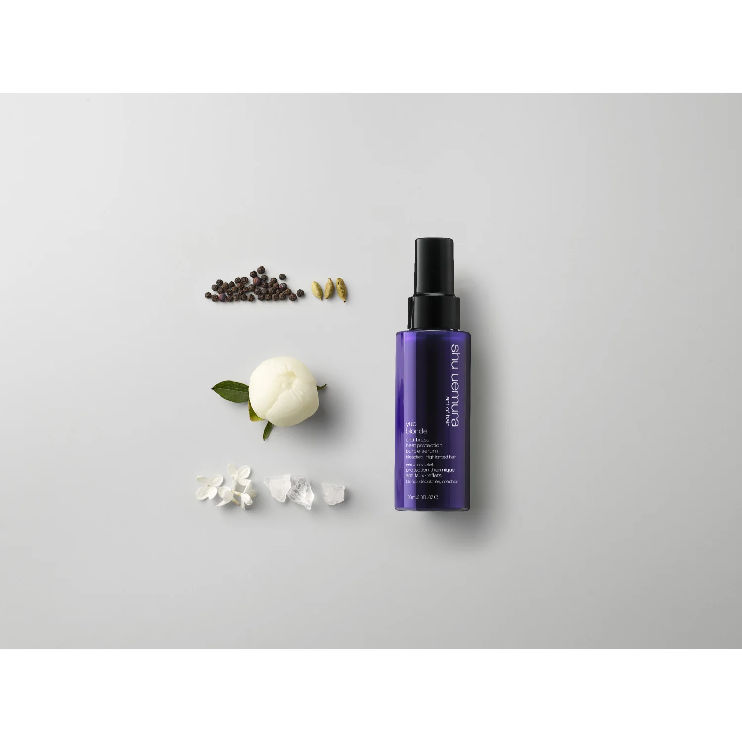 Yubi Blonde Anti-Brass Thermo Protection Purple Serum - Siero Capelli