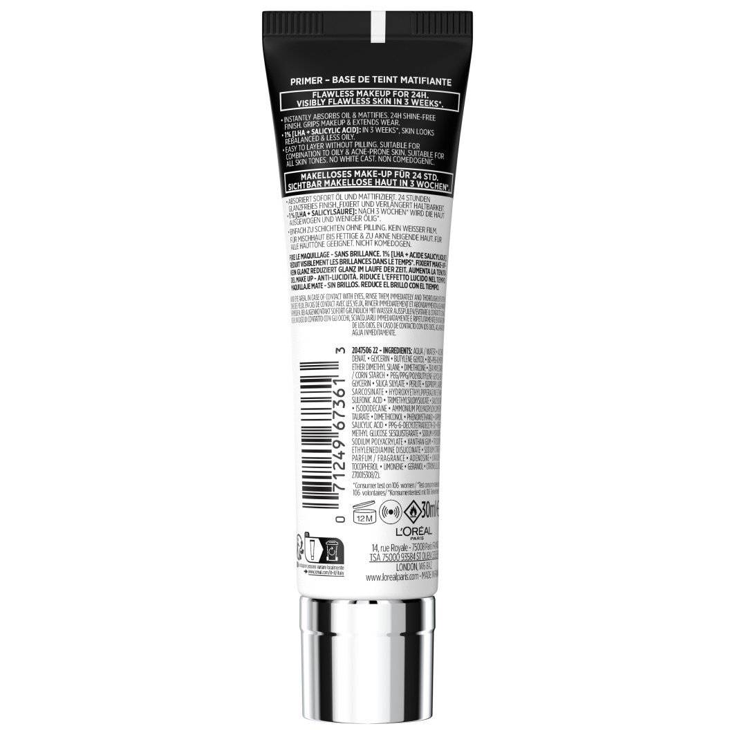 L'Oréal Paris Primer Prime Lab Matte Setter Primer – 30 ml