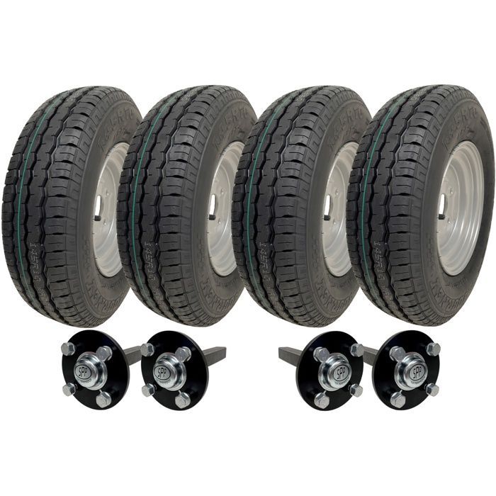 Kit de remolque de doble eje 145R10