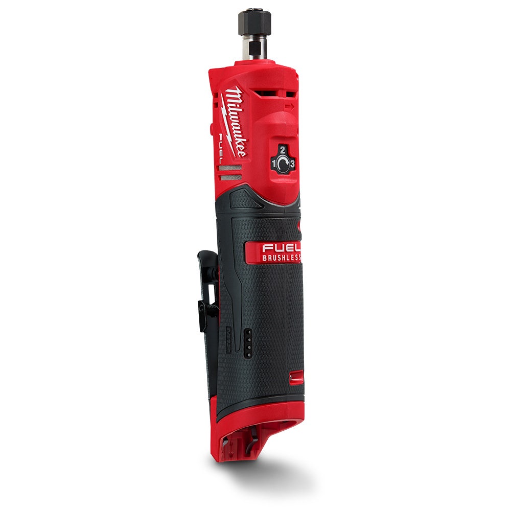 MILWAUKEE 12V FUEL™ 6 mm-es egyenes sarokcsiszoló M12FDGS-0