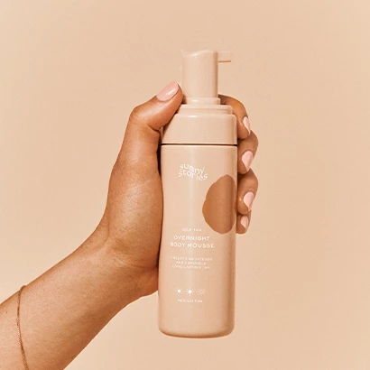Samoopalająca pianka do ciała na noc Light 150 ml - Sunny Stories
