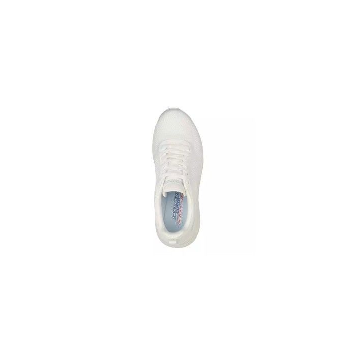 Scarpe da corsa da donna - Skechers Bobs Sport Squad Chaos - Bianco - Strada