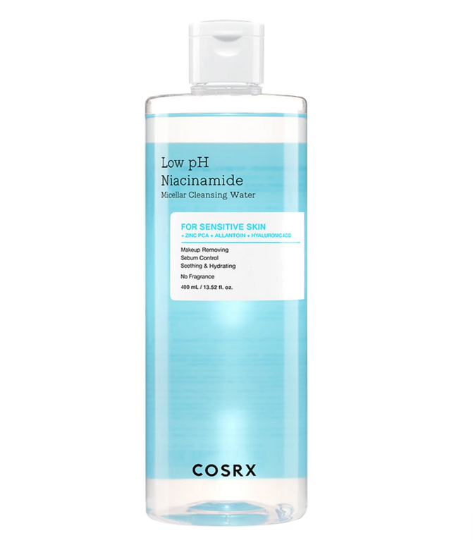 Micelární čisticí voda s niacinamidem s nízkým pH 400 ml - COSRX