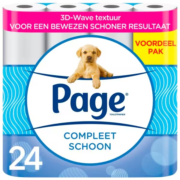 Toaletni papir Page Complete Clean<br>24 rolic