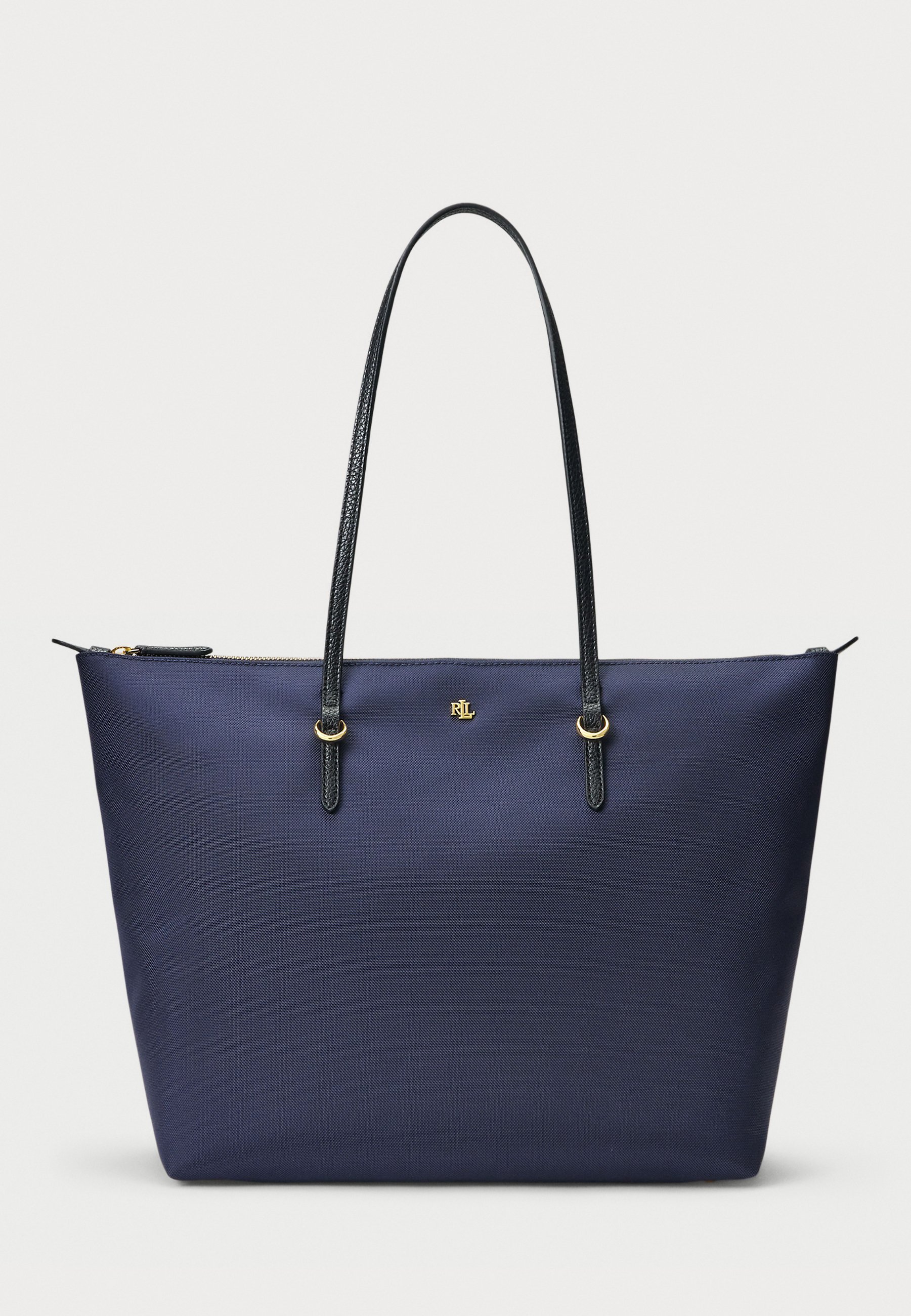 Lauren Ralph Lauren NYLON LARGE KEATON TOTE BAG - Tote bag - verfijnd marineblauw