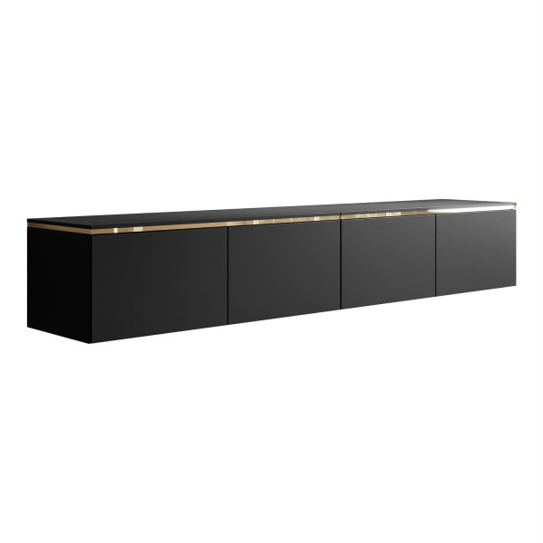 Szafka RTV CELINE 200 Czarny LED