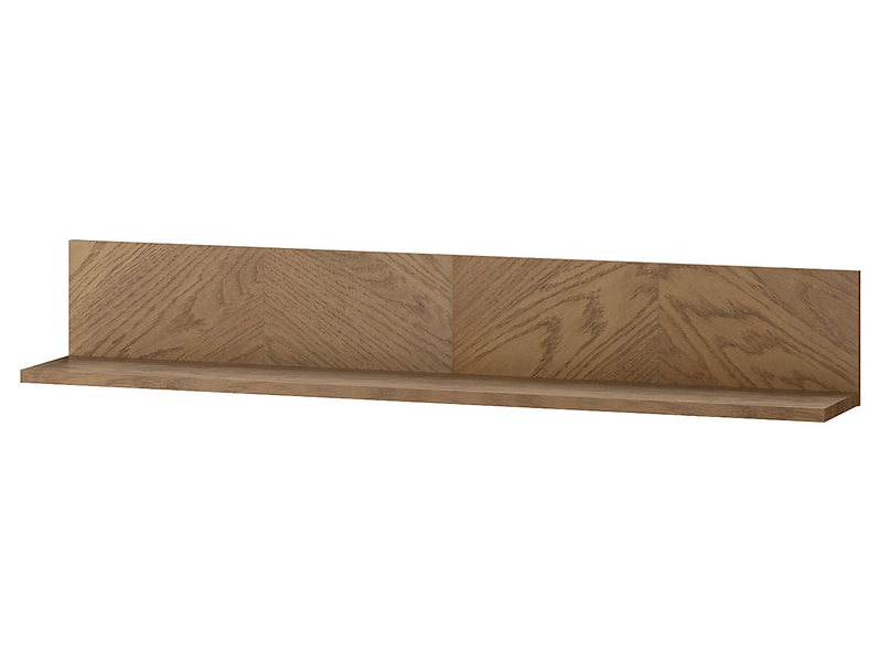 Półka ścienna Cozy-35 140 cm dąb rustical olejowany