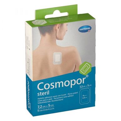 Cosmopor-steriloitu side 7,2 x 5 cm 5 kpl 5 kpl