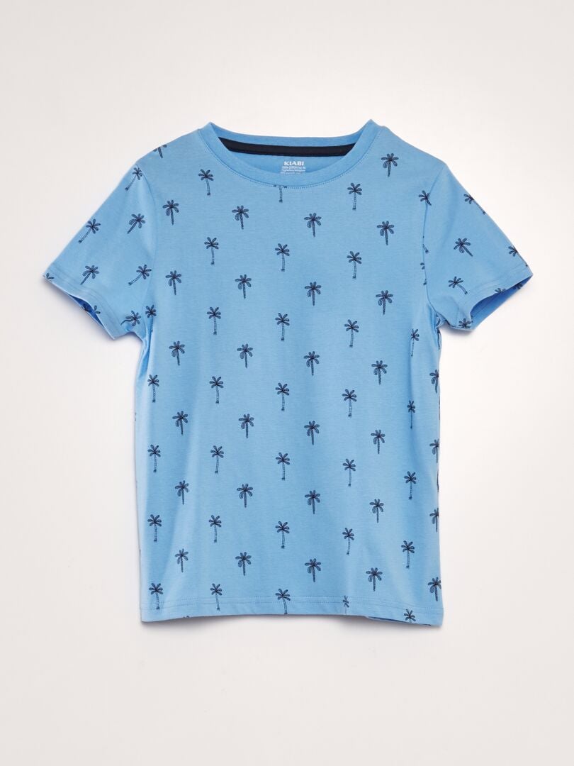 Camiseta estampada - AZUL