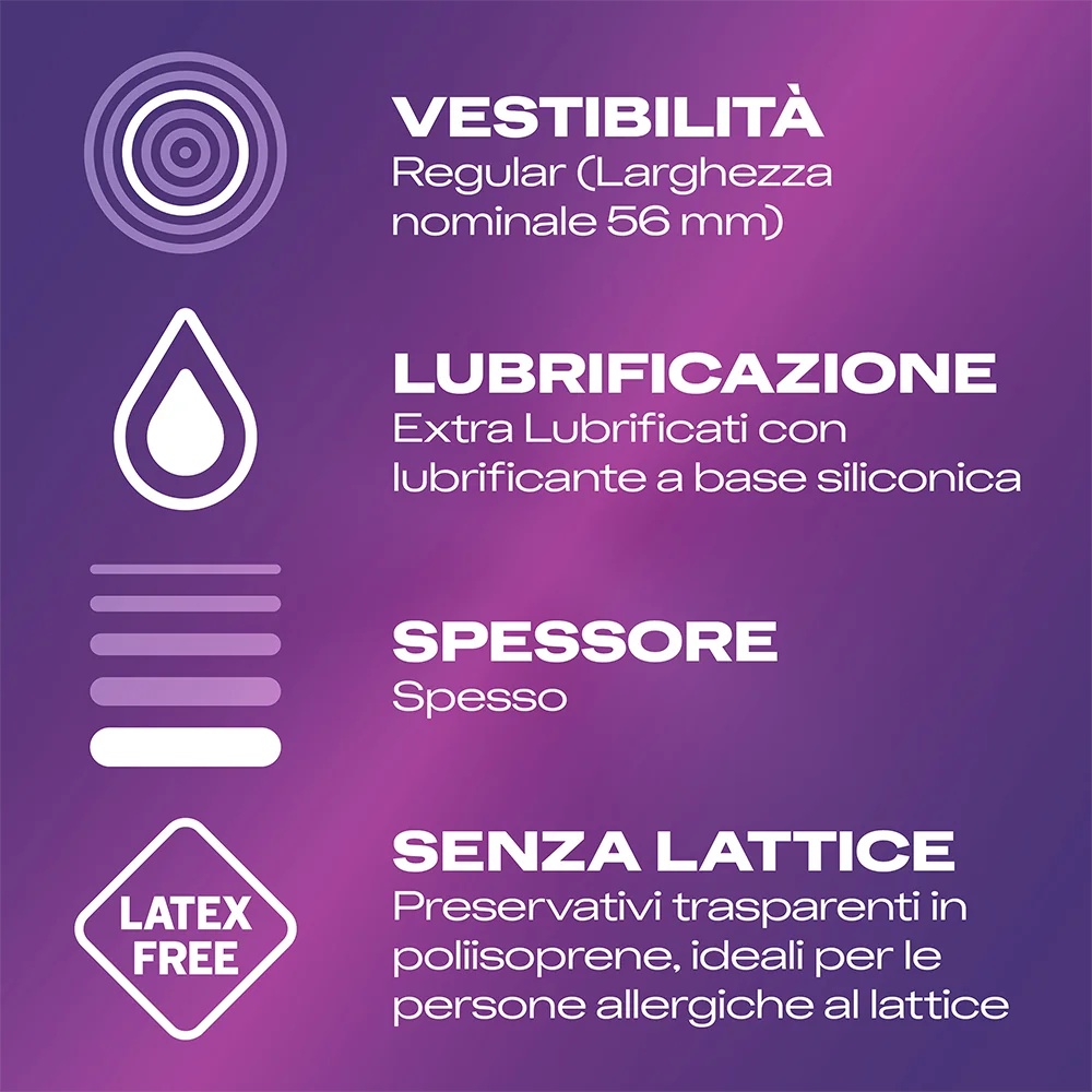 Durex condooms Durex No Latex 6 stuks zonder latex