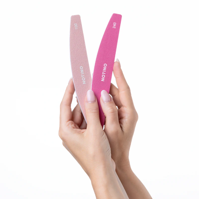 Notino Nail Tools nagelvijl Arc: een klassieke nagelvijl met twee ruwheidsgraden.