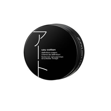 Crème coiffante Shu Uemura Uso Cotton Definition pour cheveux ondulés ou bouclés 75 ml